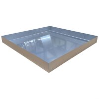 Edelstahl Wanne Stärke 1 mm Wasserdicht...