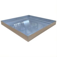Edelstahl Wanne Stärke 1,5 mm Wasserdicht...
