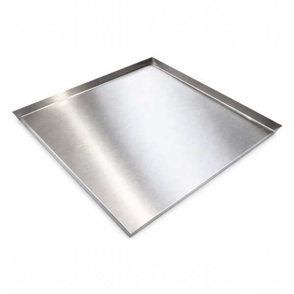 Edelstahl Abtropfwanne für Gastro-Spülmaschine / Spülkorb Auffangwanne V2A