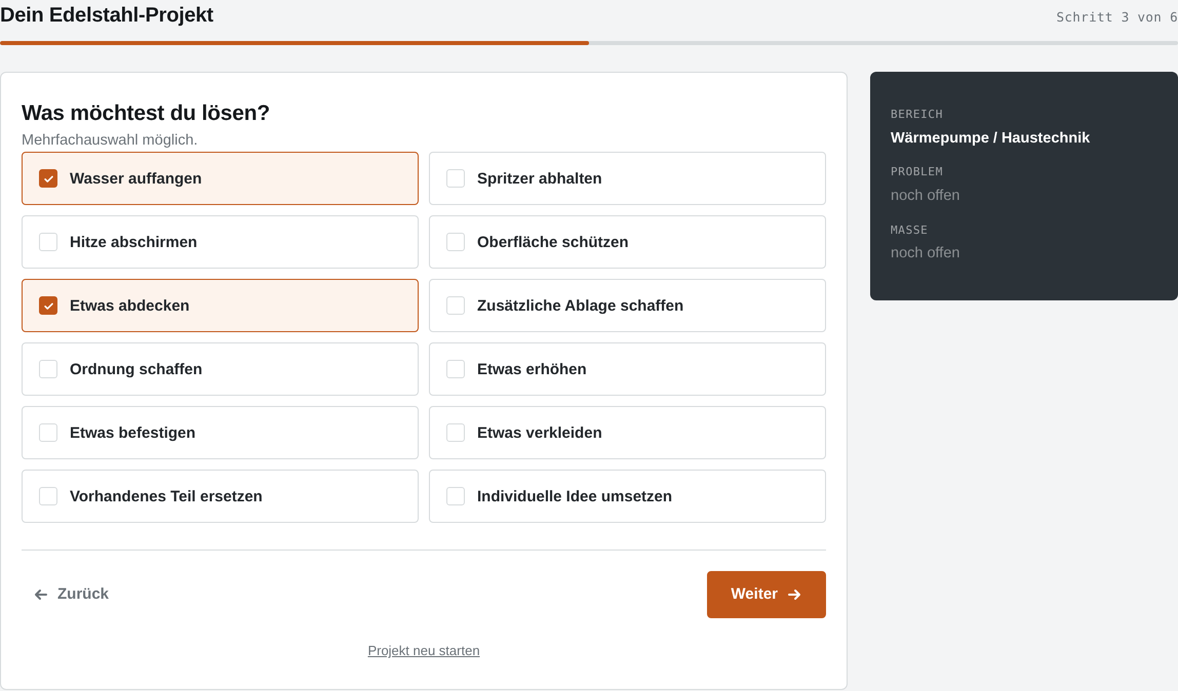 Screenshoot 2 Projektwerkstatt